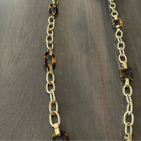 Ralph Lauren Gold Toned Long Chain Beaded Necklace Bundle Set of 2 W - Picture 9 of 13